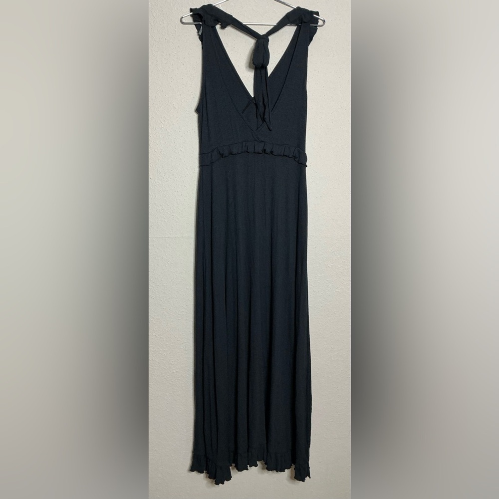 #ANTHROPOLOGIE 🌸 Curly Pointelle Maxi Dress | Size M - Picture 3 of 5